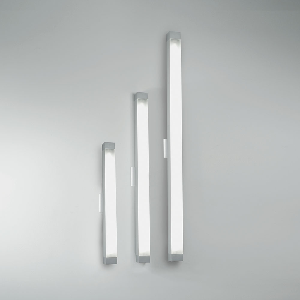 2.5 Square Strip LED Wall Lamp by Rezek Artemide Wall Lamps